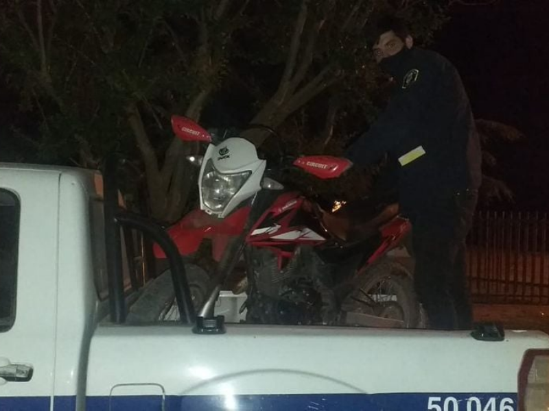 ACTUACIONES POR PARTE DE LA POLICÍA DE LA LOCALIDAD DE LA VIOLETA.