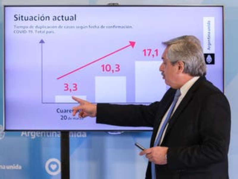 EL PRESIDENTE ALBERTO FERNÁNDEZ CONFIRMÓ LA EXTENSIÓN DE LA CUARENTENA