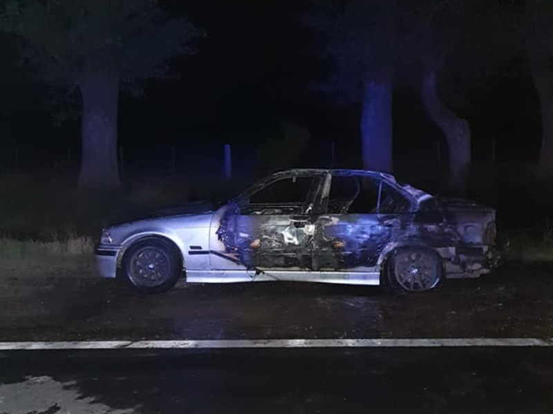 SE INCENDIÓ UN AUTO