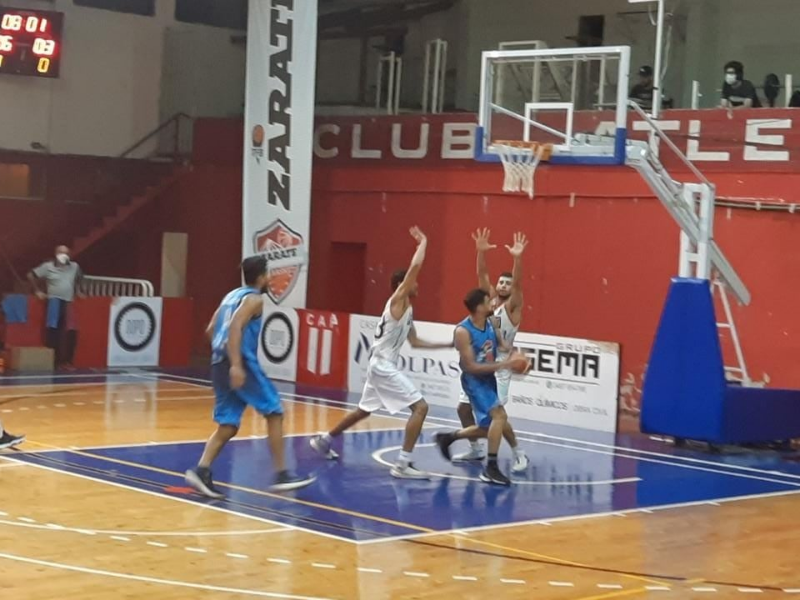 ZÁRATE DERROTÓ A PERGAMINO BASQUET Y LO DEJÓ SIN INVICTO